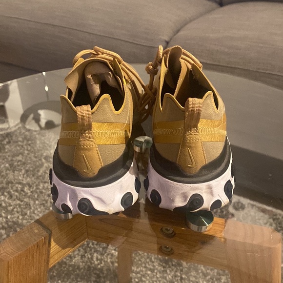 Nike React Element 55 Metallic Gold - Picture 4 of 5